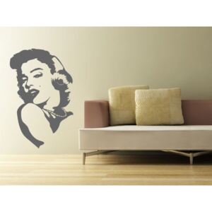Samolepka na stenu - Marilyn Monroe - 40 x 70 cm - 386