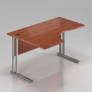 Ergonomický stôl Visio 140 x 70/100 cm, ľavý calvados