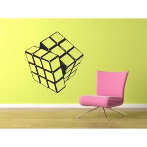 Samolepky na stenu - Rubikova kocka - 60 x 65 cm - 109
