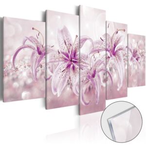 Obraz na akrylátovom skle - Purple Harmony [Glass] 100x50