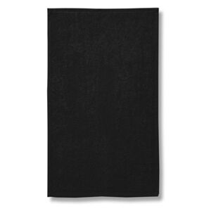 Adler Uterák Terry Towel - Černá | 50 x 100 cm