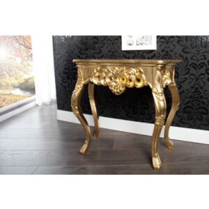 Toaletný stolík/Konzola 22885 Venice zlatá-Komfort-nábytok