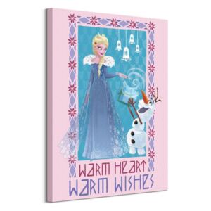 Obraz na plátne Disney Olaf's Frozen Adventure Warm Heart Warm Wishes 60x80 WDC100357