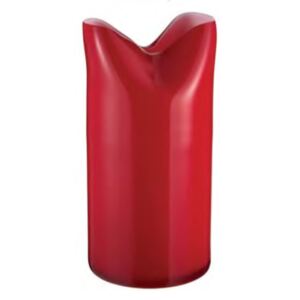 Váza CRASH OL01894 červená H45cm