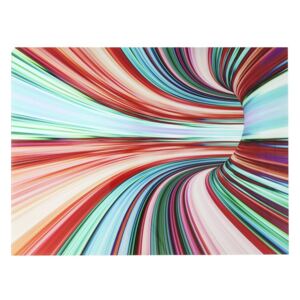 KARE DESIGN Obraz na skle Colorful Intoxication 120 × 160 cm