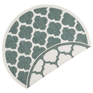 Bougari - Hanse Home koberce Kusový koberec Twin Supreme 103423 Palermo green creme - 200x200 kruh cm