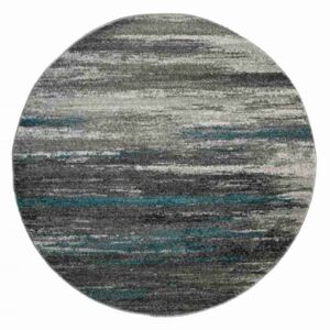 Kusový koberec Agap šedý kruh, Velikosti 150x150cm