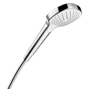 Hansgrohe Croma Select E - Ručná sprcha Vario, biela/chróm 26812400