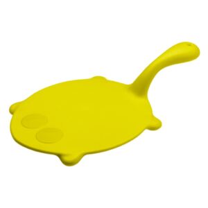 Žltý plastový servírovací podnos Koziol Tracy