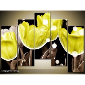 Moderné obrazy kvetín (F005069F12590)
