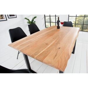 Drevený jedálenský stôl Mammut 90 x 140 cm – 26 mm »