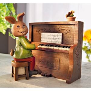 Hrací skrinka Piano a zajačik, 2 diely