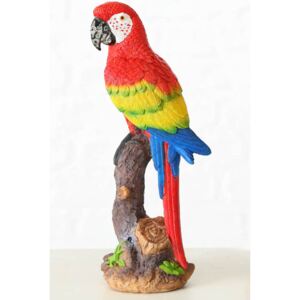 Papagáj so senzorom pohybu, červený