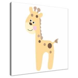 Obraz na plátne Žirafa 30x30cm 4150A_1AI