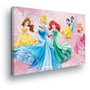 Obraz na plátne - Dancing Disney Princess III 60x40 cm