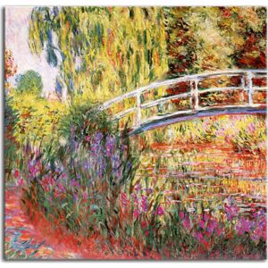 The Japanese Bridge, Water Irises Obraz Monet zs17751