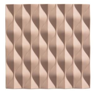 Béžová silikónová podložka pod horúce nádoby Zone Origami Wave