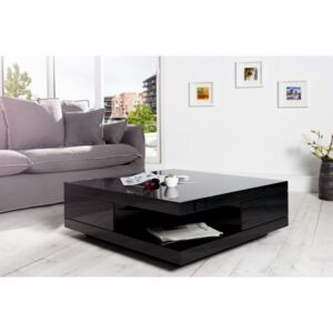 Konferenčný stôl 36187 70x70cm Čierny-Komfort-nábytok