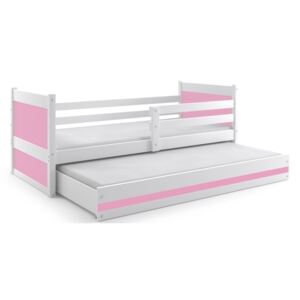 Detská posteľ Rico 2 biela / ružová