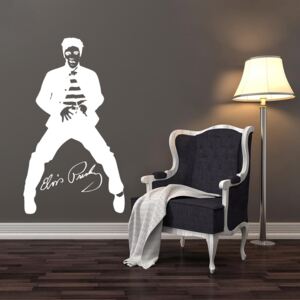 GLIX Elvis Presley - samolepka na stenu Biela 120x70 cm