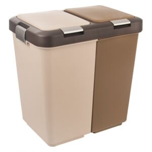 Orion domácí potřeby Odpadkový koš na tříděný odpad DUST 2x10 l