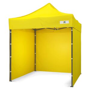 HAGO Nožnicový stan 2x2m - Žltá
