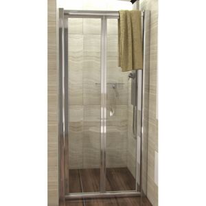 Well DELTA 80 Clear W53285 Sprchové dvere zalamovacie