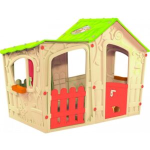 Hrací detský domček MAGIC VILLA PLAY HOUSE - béžový