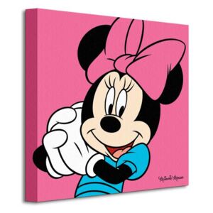 Obraz na plátne Disney Minnie Mouse (Pink) 40x40cm WDC95196