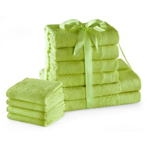 Súprava uterákov Amari Family limetková zelená 30x50 cm