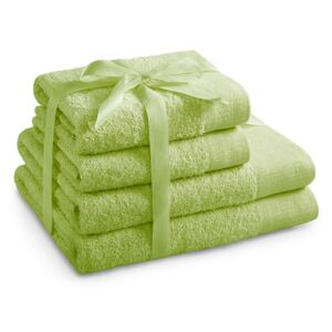 Súprava uterákov Amari limetková zelená 50x100 cm