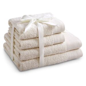 Súprava uterákov Amari ecru biela 50x100 cm