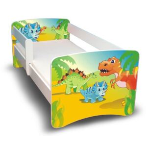 MAXMAX Dětská postel 160x70 cm - DINO II