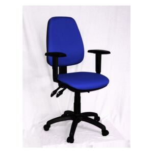 ANTARES1140 ASYN s podrúčkami - modrá Kancelárska stolička s podrúčkami