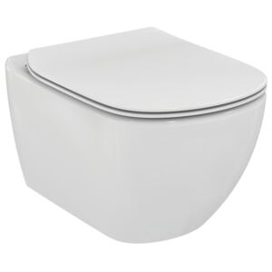 TESI Ideal Standard Tesi- SET: Závesné WC, 36x53cm, RIMLESS + sedátko, ultra ploché, Soft-Close T355101