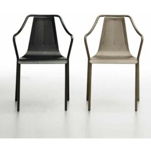 OLA IN indoorové stoličky z kovu stohovateľné MIDJ - barová