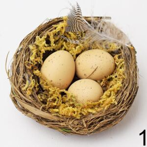 Hniezdo s vajíčkami 6cm mix čislo: 1