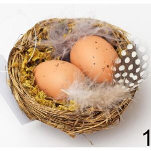 Hniezdo s vajíčkami 8cm mix čislo: 1