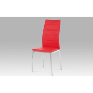 Jedálenská stolička AC-1295 RED Autronic