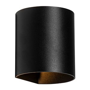 Moderné nástenné svietidlo čierne - Sabbio