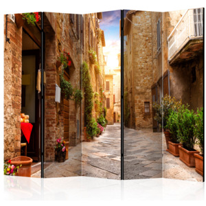 Paraván - Colourful Street in Tuscany II [Room Dividers] 225x172 7-10 dní
