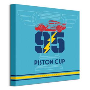 Obraz na plátne Disney Autá 3 Piston Cup 40x40cm WDC95904