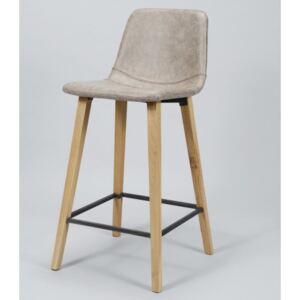 Barová stolička 44-93 Zig-zag prešívanie-Komfort-nábytok