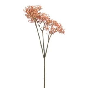 Clayre & Eef Oranžová dekoračné kvetina - 10 * 30 cm