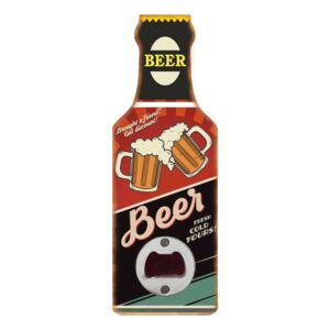 Otvárač na fľaše Beer 20cm x 7cm Preglejka drevo trieska