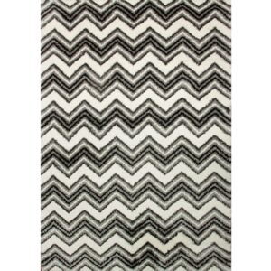 Kusový koberec Shaggy vlas 30 mm Emza šedý, Velikosti 60x100cm