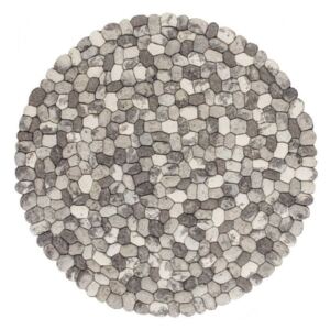 Obsession Ručně tkaný kusový koberec STEP 740 STONE-2 120x120 kruh