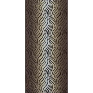 Berfin Dywany Protiskluzový behúň Zel 1014 Brown - Šíře 57 cm s obšitiem