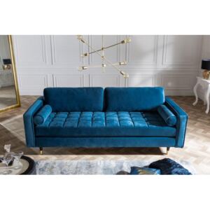 IIG - Pohovka Cozy Velvet 225 cm modrý zamat