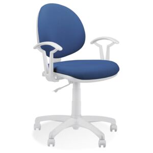 SMART WHITE GTS kancelárska stolička + opierky GTP27 fix